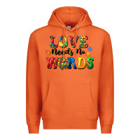 Carrot Love needs no words Premium Hoodie - CowGirlArtShop