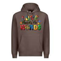 Coffee Love needs no words Premium Hoodie - CowGirlArtShop