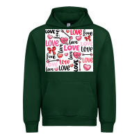 Forest Green love Urban Hoodie - LillyAllenDesigns