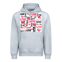 Heather Grey love Urban Hoodie - LillyAllenDesigns