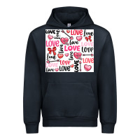 Navy love Urban Hoodie - LillyAllenDesigns