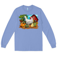 Fall Chicken Long Sleeve Tee | Teevron