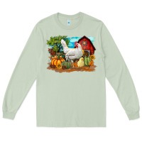 Matcha Fall Chicken Long Sleeve Tee - LillyAllenDesigns