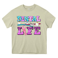 Mossy dental life with teeth Heavy Core Tee - AdoDesignShop