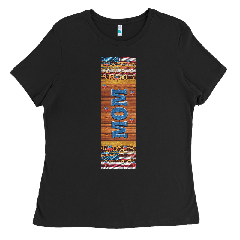 Usa Flag And Mom Penwraps 2 Ladies Tee by Artiststas | Teevron