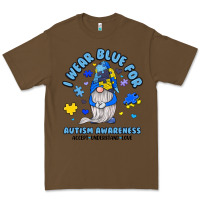 Cacao i wear blue for autism awareness Premium Tee - JahusDesignShop