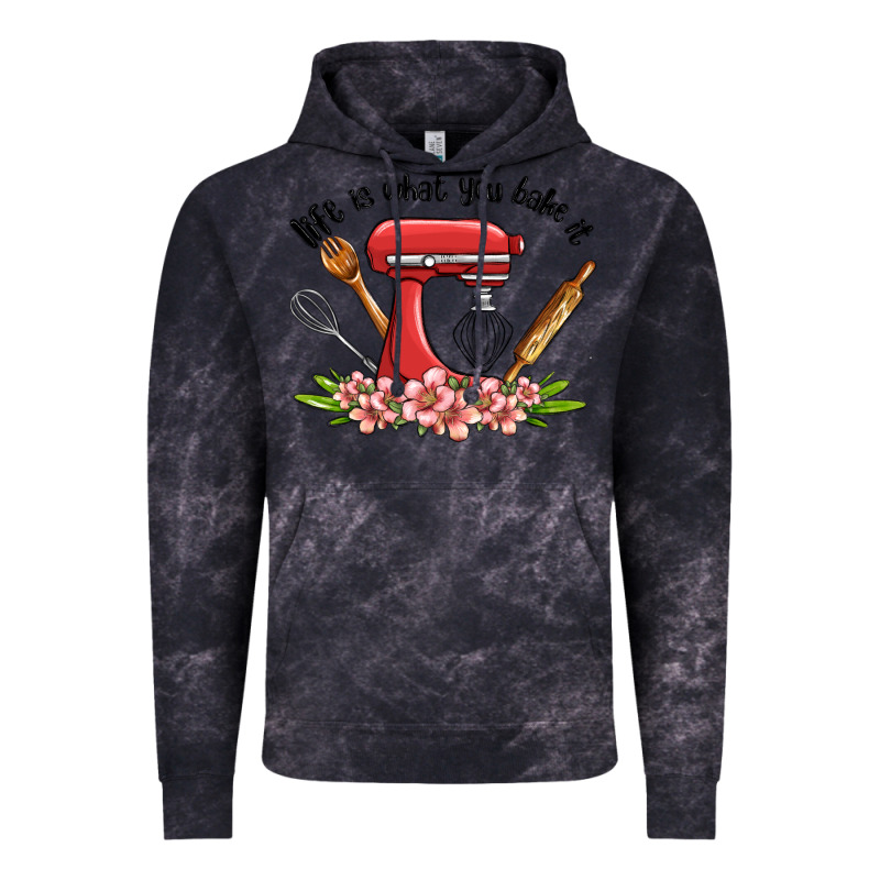 Life Is What You Bake It Vintage Hoodie by MaliasSmallBusiness | Teevron