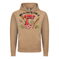 Vintage Coffee life is what you bake it Vintage Hoodie - MaliasSmallBusiness