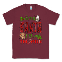 Burgundy sorry santa ı drank the milk Classic Tee - MaliasSmallBusiness