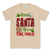 Mushroom sorry santa ı drank the milk Classic Tee - MaliasSmallBusiness