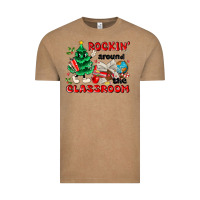 Vintage Coffee rockin around the classroom Vintage Tee - MaliasSmallBusiness