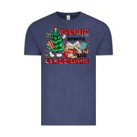 Vintage Denim rockin around the classroom Vintage Tee - MaliasSmallBusiness