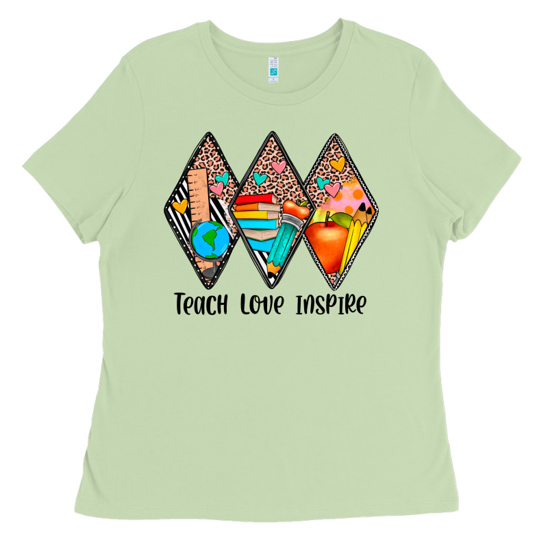 Teach Love Inspire Ladies Tee by JahusDesignShop | Teevron