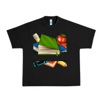 Black custom teacher books Urban Heavy Tee - NancyCooperArtShop