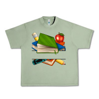 Oil Green custom teacher books Urban Heavy Tee - NancyCooperArtShop