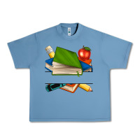 Pebble Blue custom teacher books Urban Heavy Tee - NancyCooperArtShop