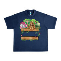 Navy zoo crew Urban Heavy Tee - JahusDesignShop