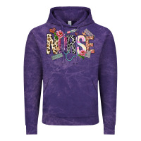 Cloud Purple nurse Vintage Hoodie - NancyCooperArtShop