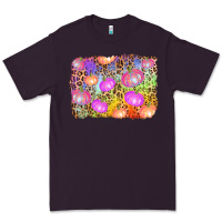 Plum colourful pumpkin background Premium Tee - AdoDesignShop