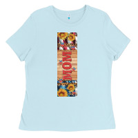 Baby Blue usa flag and mom penwraps 1 Ladies Tee - Artiststas