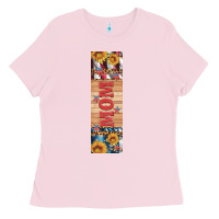 Bubblegum Pink usa flag and mom penwraps 1 Ladies Tee - Artiststas
