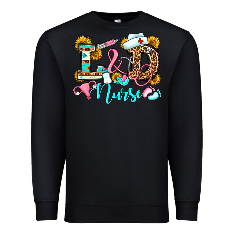Labor And Delivery Nurse Premium Sweatshirt by OliviaCreatesArt | Teevron