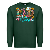 Sports Green labor and delivery nurse Premium Sweatshirt - OliviaCreatesArt