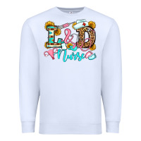 White labor and delivery nurse Premium Sweatshirt - OliviaCreatesArt