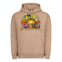 Pigment Burro Teacher Urban Hoodie - CowhideDigitalArt