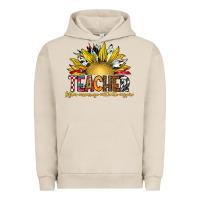 Pigment French Oak Teacher Urban Hoodie - CowhideDigitalArt