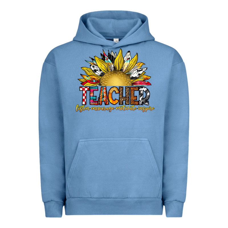 Teacher Urban Hoodie by CowhideDigitalArt | Teevron