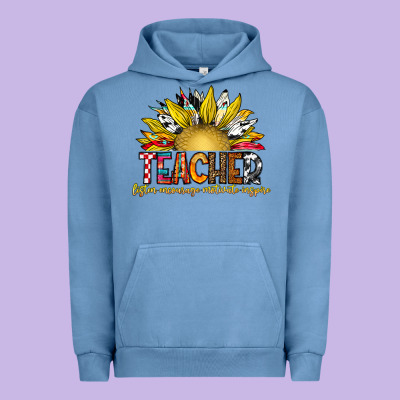 Teacher Urban Hoodie Designed By Cowhidedigitalart