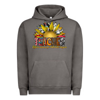 Pigment Tornado Teacher Urban Hoodie - CowhideDigitalArt
