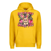 Lemon Somebunny loves you Easter Day Premium Hoodie - CowGirlArtShop