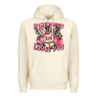 Sandshell Somebunny loves you Easter Day Premium Hoodie - CowGirlArtShop