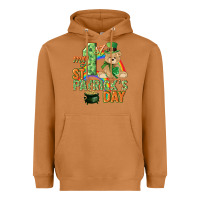 Meerkat My first St. Patrick's Day Heavyweight Hoodie - CowGirlArtShop