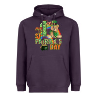 Plum My first St. Patrick's Day Heavyweight Hoodie - CowGirlArtShop