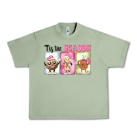 Oil Green Christmas tis the season Urban Heavy Tee - MaliasSmallBusiness