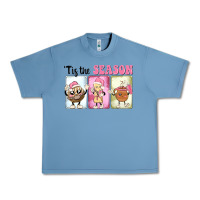 Pebble Blue Christmas tis the season Urban Heavy Tee - MaliasSmallBusiness