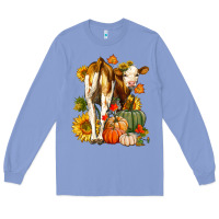 Colony Blue Fall Heifer Long Sleeve Tee - LillyAllenDesigns