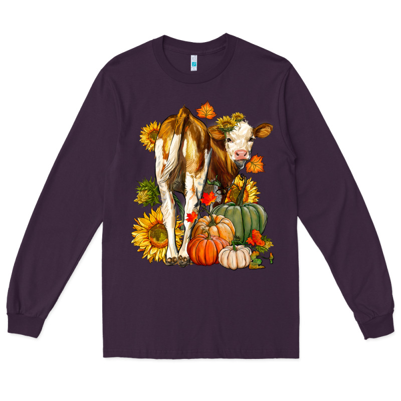 Fall Heifer Long Sleeve Tee by LillyAllenDesigns | Teevron