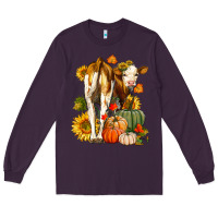 Plum Fall Heifer Long Sleeve Tee - LillyAllenDesigns