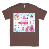 Dreaming Of A Pink Christmas Classic Tee | Teevron
