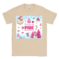 Mushroom dreaming of a pink christmas Classic Tee - MaliasSmallBusiness