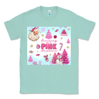 Seafoam dreaming of a pink christmas Classic Tee - MaliasSmallBusiness