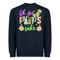 Navy oh for peeps sake Heavyweight Sweatshirt - Artiststas