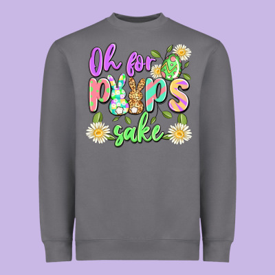 Oh For Peeps Sake Heavyweight Sweatshirt Designed By Artiststas