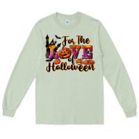 Matcha For The Love Of Halloween Long Sleeve Tee - RanaPortraitStore