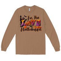 Toasted Coconut For The Love Of Halloween Long Sleeve Tee - RanaPortraitStore