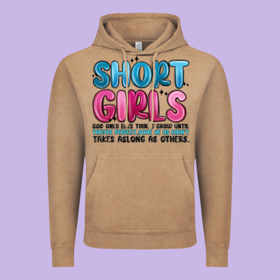 Girls God Only Lets Things Grow Until Theyre Vintage Hoodie Designed By Maliassmallbusiness